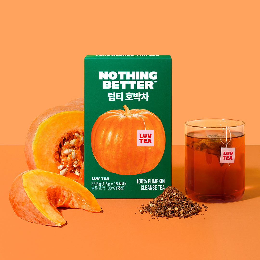 【 NOTHING BETTER 】 LUV TEA ラブティー 2箱 (1箱/15ティーバッグ入り) 選べるタイプ(かぼちゃティー/小豆ティー/ピーチルイボスティー/レモングリーンティー) ナッシングベター【国内発送】【送料無料】