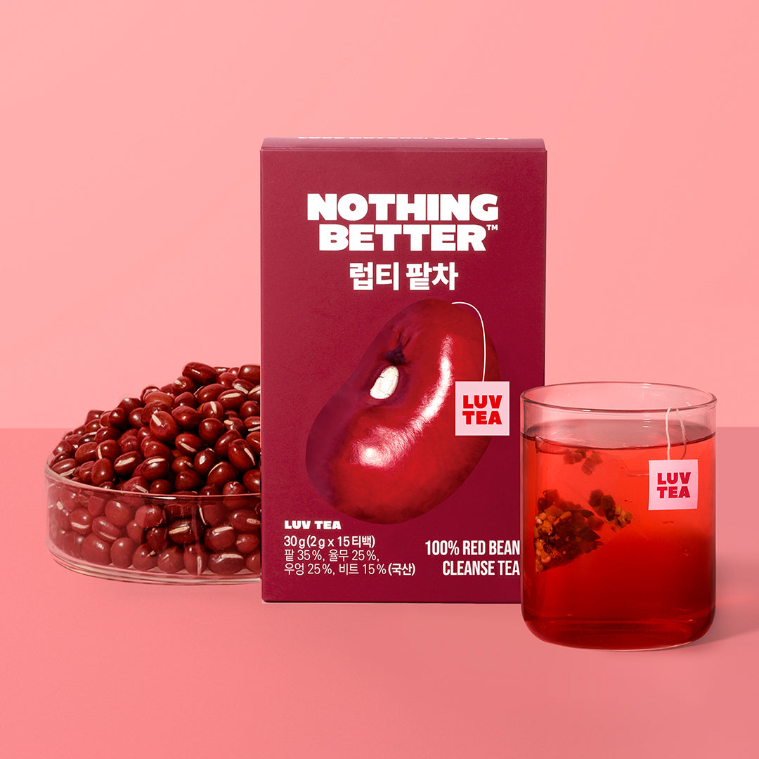 【 NOTHING BETTER 】 LUV TEA ラブティー 2箱 (1箱/15ティーバッグ入り) 選べるタイプ(かぼちゃティー/小豆ティー/ピーチルイボスティー/レモングリーンティー) ナッシングベター【国内発送】【送料無料】