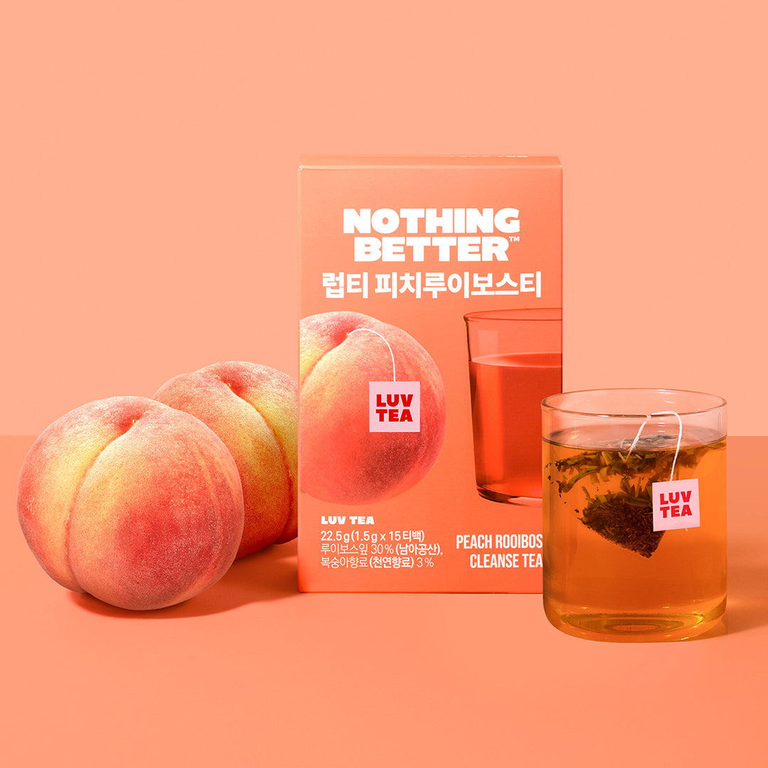 【 NOTHING BETTER 】 LUV TEA ラブティー 2箱 (1箱/15ティーバッグ入り) 選べるタイプ(かぼちゃティー/小豆ティー/ピーチルイボスティー/レモングリーンティー) ナッシングベター【国内発送】【送料無料】