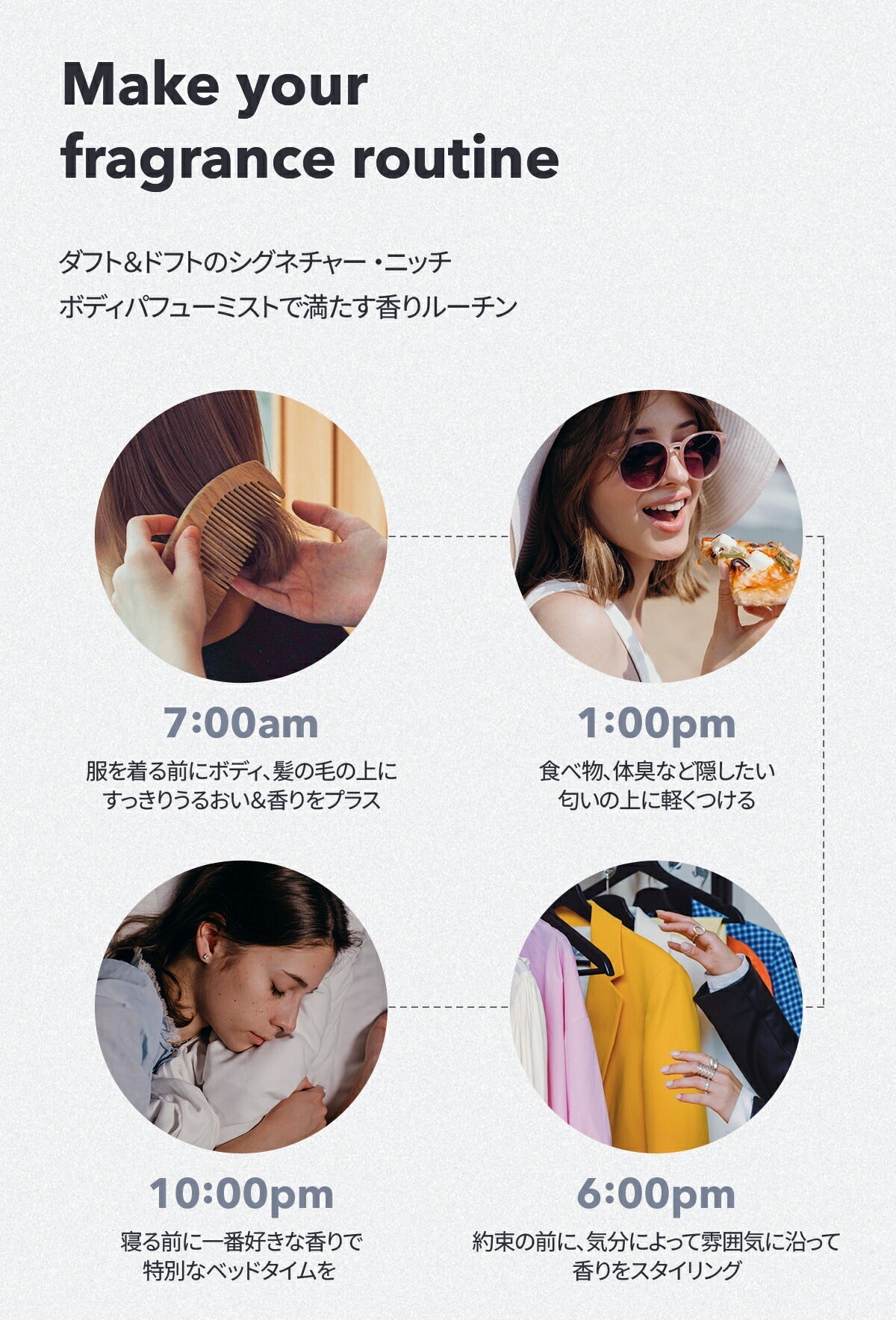 DUFT&DOFT ダフトアンドドフト シグネチャー パヒューム ボディミスト Stockholm Rose ストックホルムローズ 80ml 香り 韓国コスメ 化粧品 コスメ【国内発送】