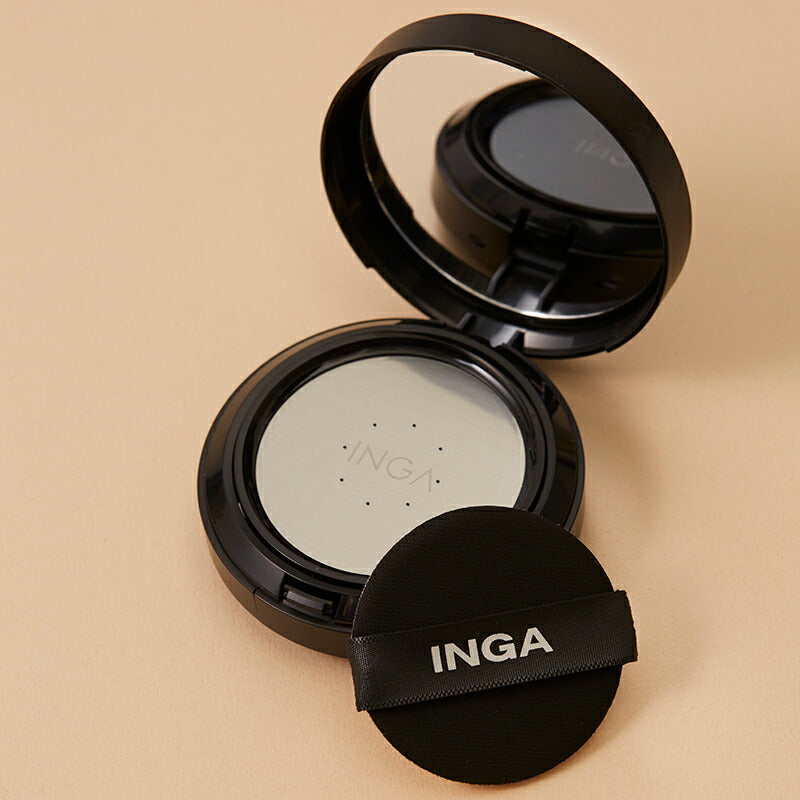 タトゥー クッション ファンデ INGA 選べる3type SPF35 PA++ インガ 韓国コスメ ファンデーション 化粧品 inga ベースメイク ベージュ バニラ カバー力 20代 30代 40代 50代 化粧下地 コスメ【国内発送】