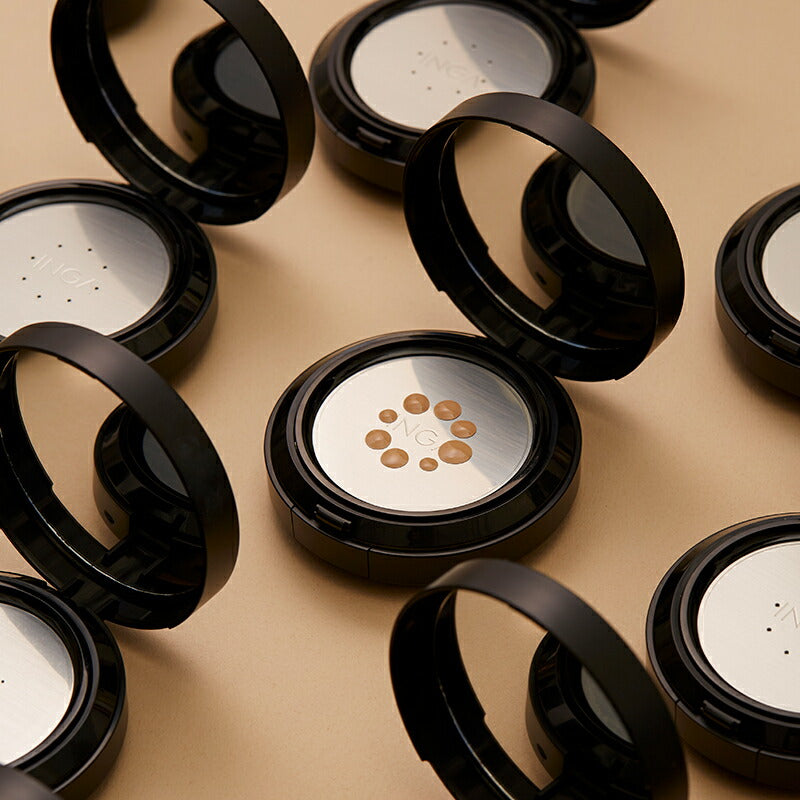 INGA タトゥークッションファンデ 韓国コスメ 19Nライトバニラ SPF35 PA++ インガ ファンデーション 化粧品 inga ベースメイク ベージュ バニラ カバー力 化粧下地 コスメ【国内発送】