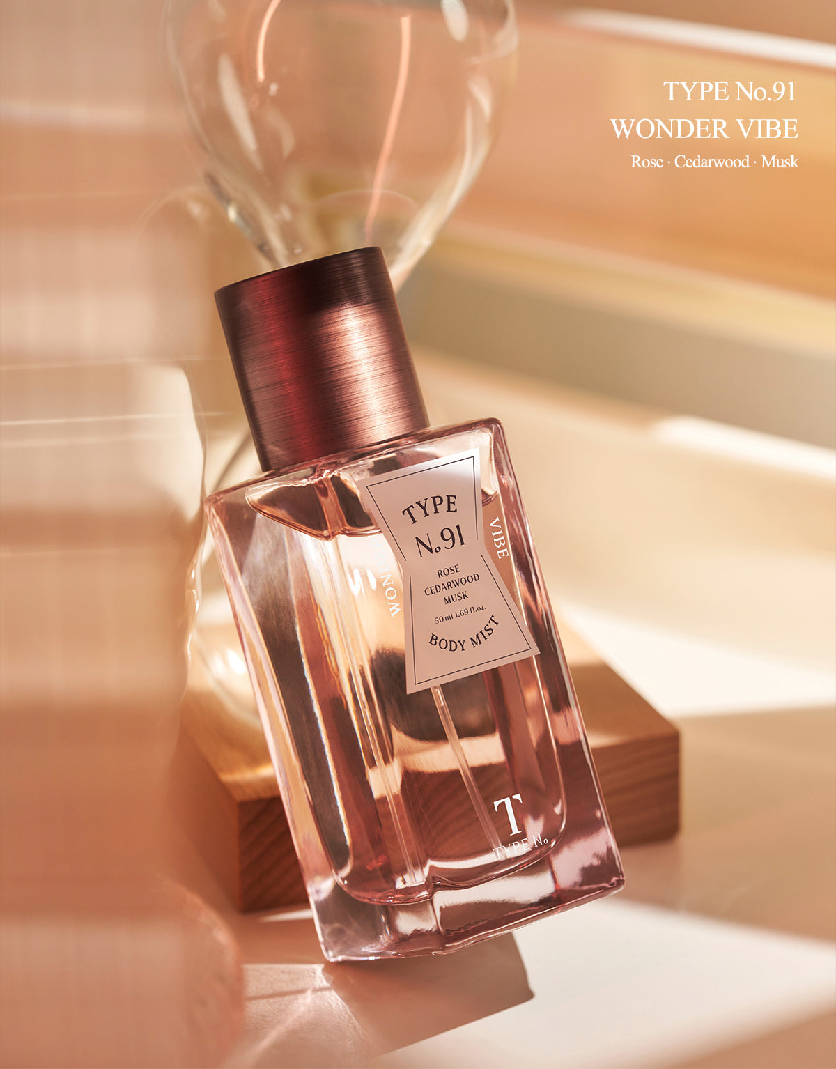 【 TYPE No 】 No.91 WONDER VIBE ボディミスト 50ml タイプナンバー ワンダーバイブ 【国内発送】【送料無料】